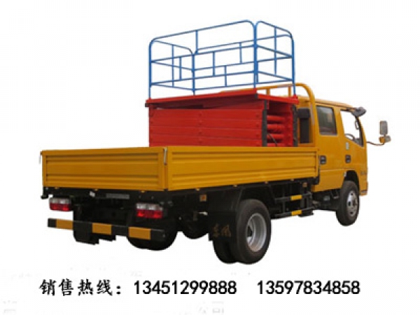 東風8-10米高空作業(yè)平臺車(國五)